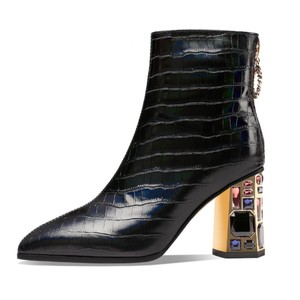 Exclusiva Bota Luxo em Croco | Alisha