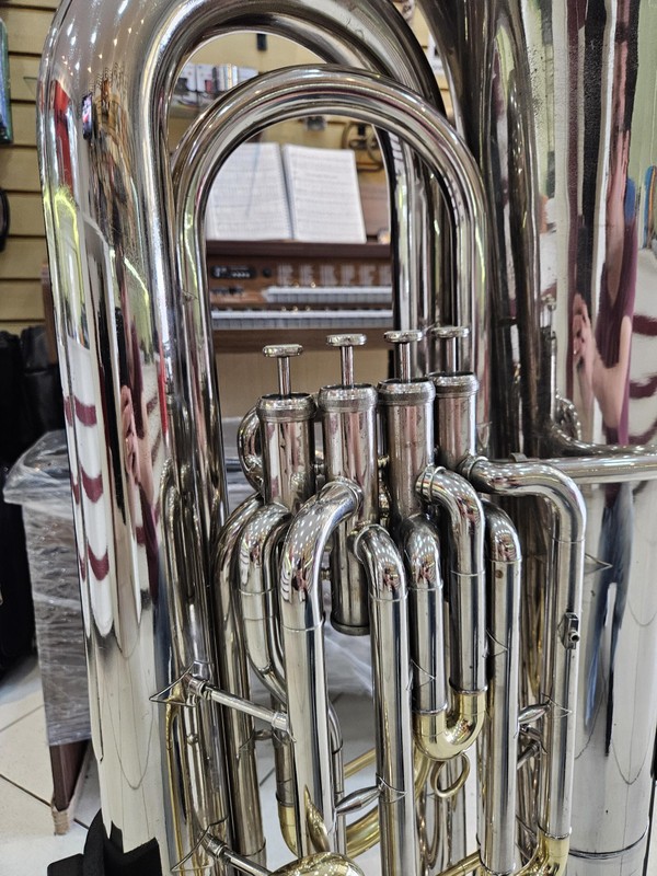 (USADA) Tuba Weril J980 4/4 sinfônica- 4 pistos