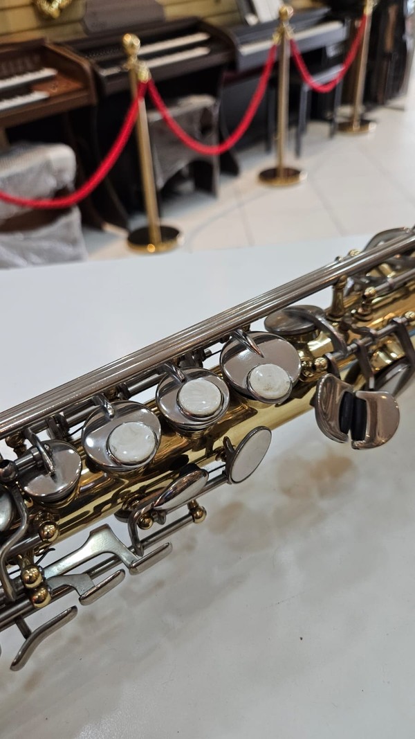 Sax Soprano Sib Weril Usado Importado Laqueado/Niquelado