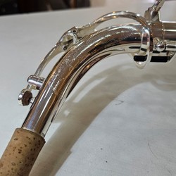 Sax Alto Profissional da Premier PAS-761 todo prata seminovo