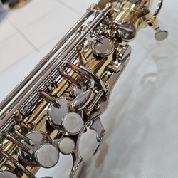 Sax Alto Eagle SA 500 Laqueado com Niquelado - Seminovo