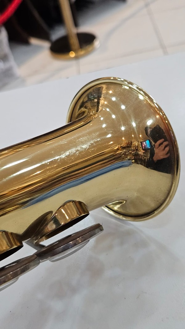 Sax Soprano Sib Weril Usado Importado Laqueado/Niquelado