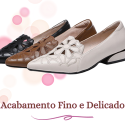Lançamento | Sapato Casual Confort em Couro | Alice