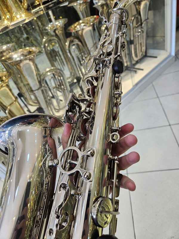 Sax Alto Eagle SA 500 Niquelado - Usado e revisado