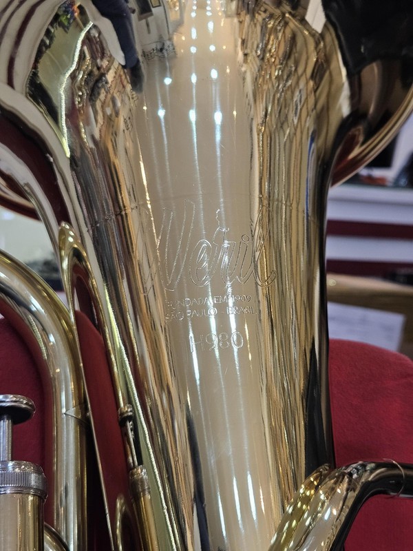 Eufônio Bombardino Weril H980 4 pistos - sib - usado