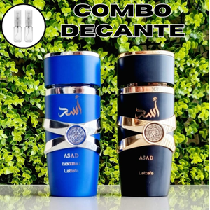 Combo decante Asad Lattafa 