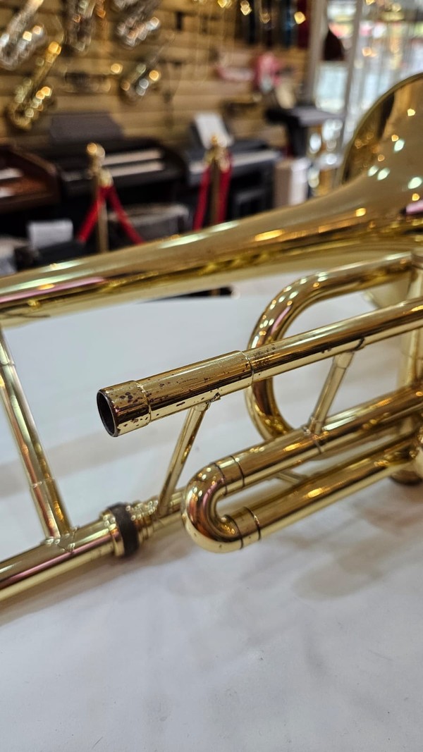 (Dó) Trombone Weril Curto F610 Usado/Revisado FÁ-SOL-LÁ!