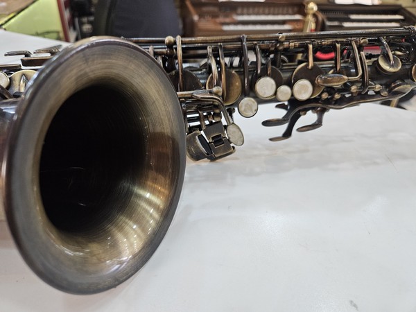 Sax Alto Dolphin envelhecido + Garantia FÁ-SOL-LÁ