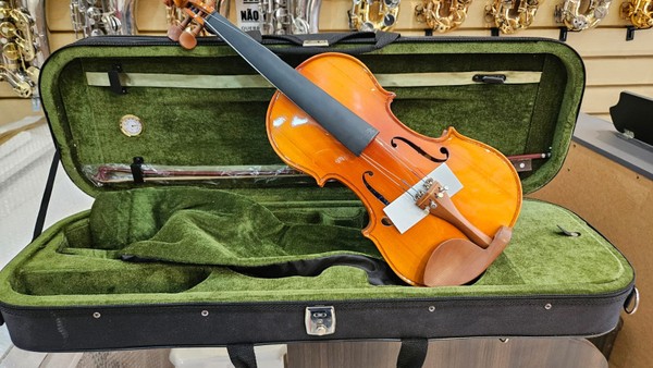 🎻 Violino CSR 788 Profissional (Boxwood, Ébano, Estojo Luxo)