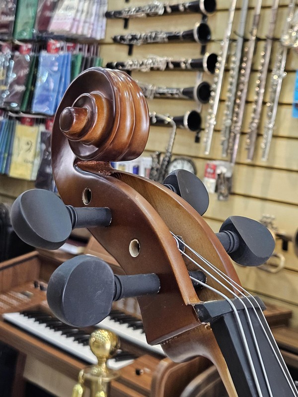 Violoncelo Jahnke 4/4 Envelhecido Fosco (Completo)