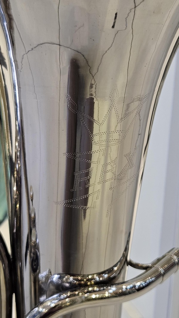 Eufônio Bombardino Weril Rex 3 pistos - sib - usado