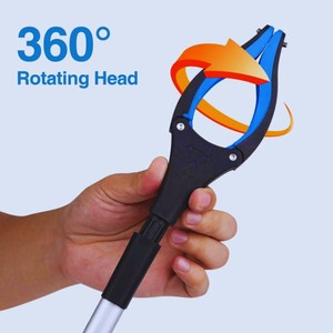 Garra Dobrável com Ímã e Clipe Giratório de 360°