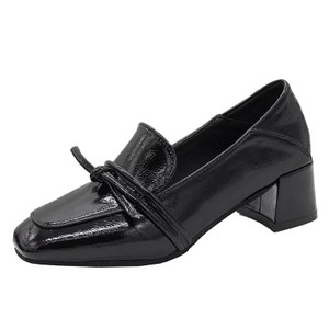 (PROMOÇÃO )Sapato Mocassim Verniz | Bico Quadrado| Letícia