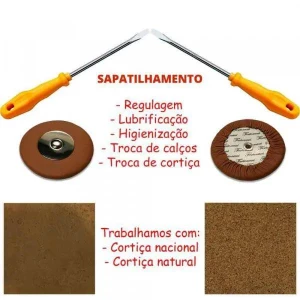 Sapatilhamento Saxofone SP | Sapatilhas Premium Couro | FÁ-SOL-LÁ