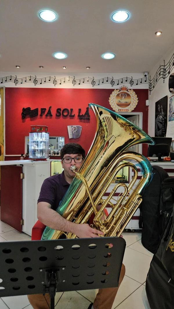 (NOVA) Tuba HS R752 4/4 Sib (Lançamento)