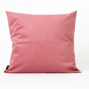 CAPA DE ALMOFADA SUEDE LISO 65 X 65 - ROSA CLARO
