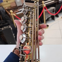 Sax Soprano Weril Master 91 Tudel Inteiriço Usado Revisado