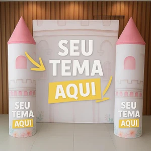 Kit Painel + Cilindros Personalizados 