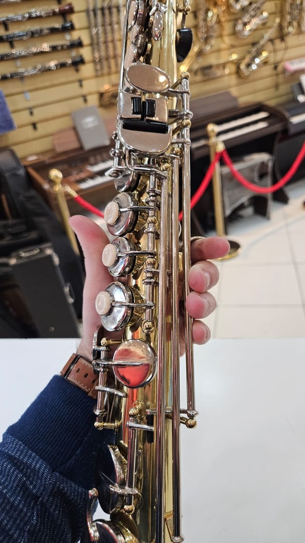 Sax Soprano Weril Master 91 Tudel Inteiriço Usado Revisado