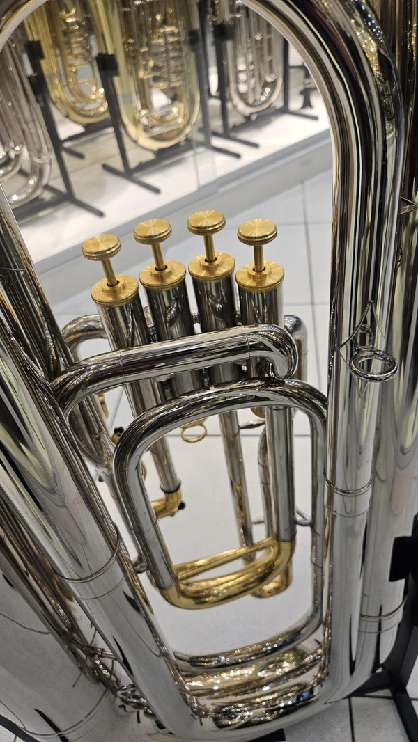 Tuba Weril J981 II 4/4 - 4 pistos - sib - No Estado
