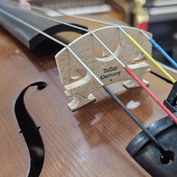 Viola de arco Eagle 42cm usada, ajustada (Som Encorpado) + Estojo e Arco!