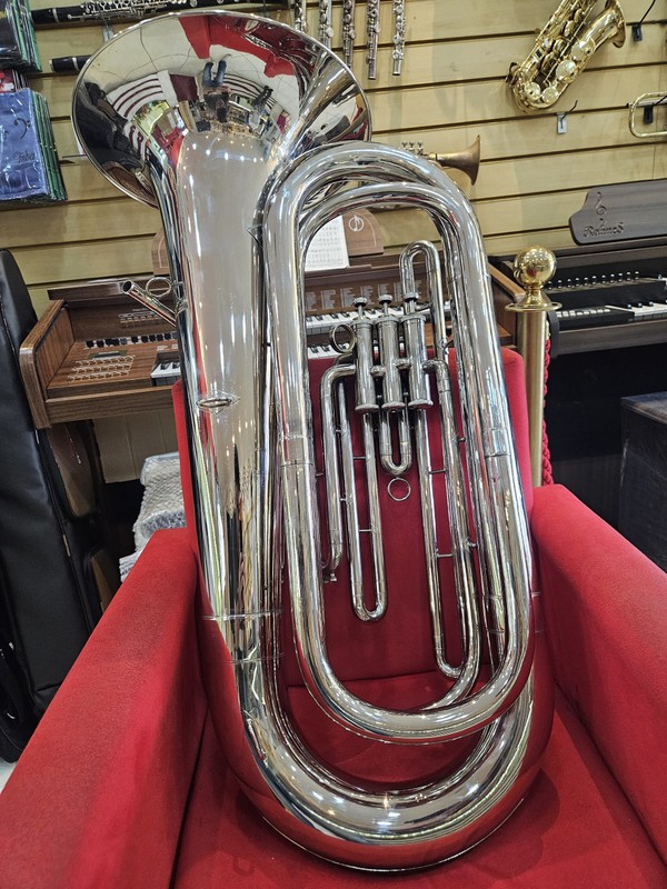 Tuba Maxtone 3/4 em sib - 3 pistos - usado