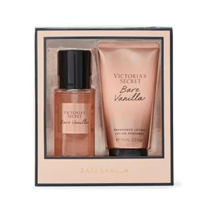 Kit Victoria's Secret Bare Vanilla Travel Size - 75 ml 