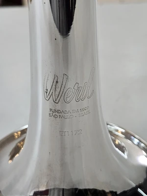 Trompete Weril ET1172 Sib - Prata - Seminovo