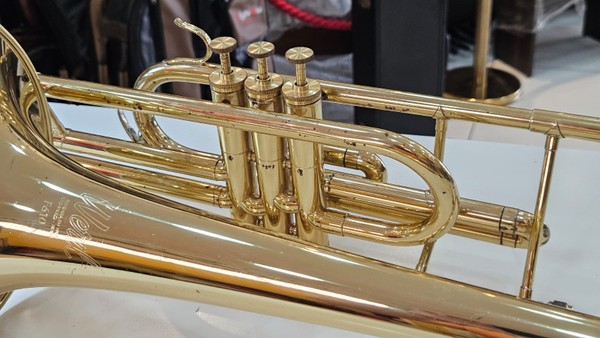 (Dó) Trombone Weril Curto F610 Usado/Revisado FÁ-SOL-LÁ!