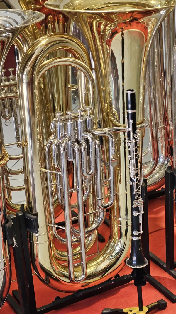 Tuba Weril J981 II 4/4 - 4 pistos - sib - No Estado