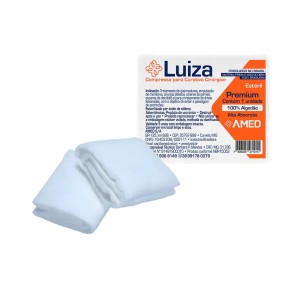 Compressa para Curativo Cirúrgico Luiza - 15 cm x 60 cm - Amed