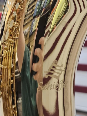Sax Barítono Schieffer NOVO (Lá Grave) SOB ENCOMENDA!