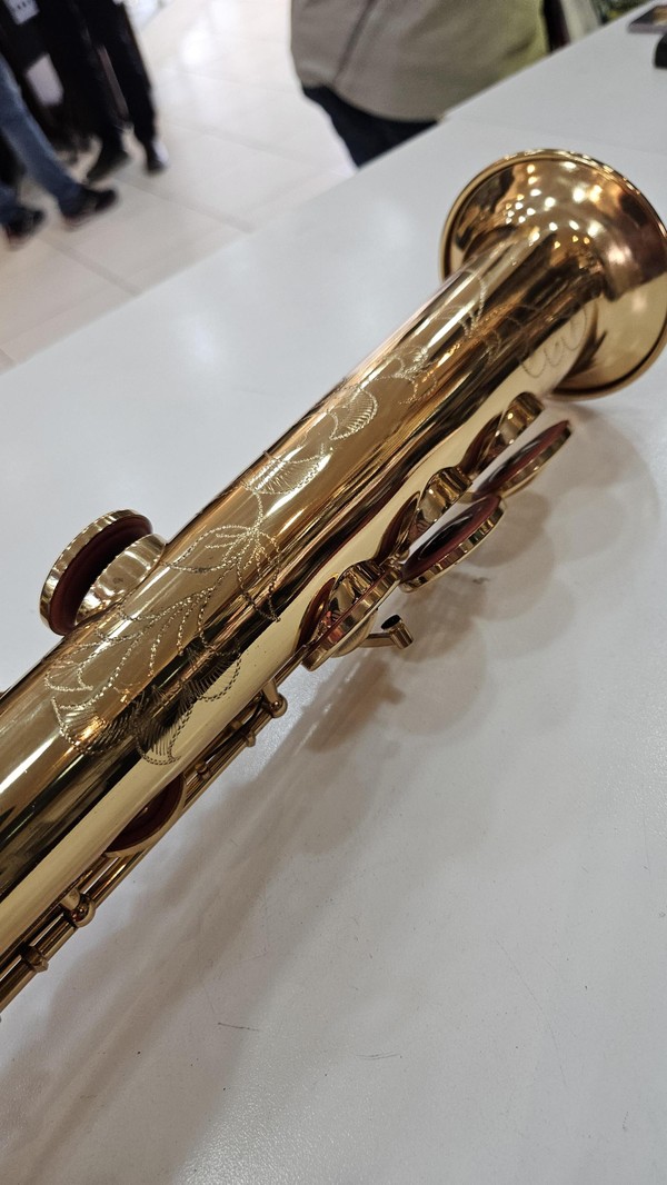 (Seminovo) Sax Soprano Reto Dolphin