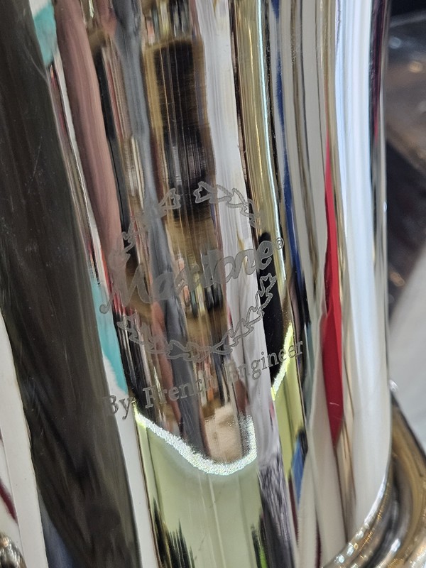 Tuba Maxtone 3/4 em sib - 3 pistos - usado