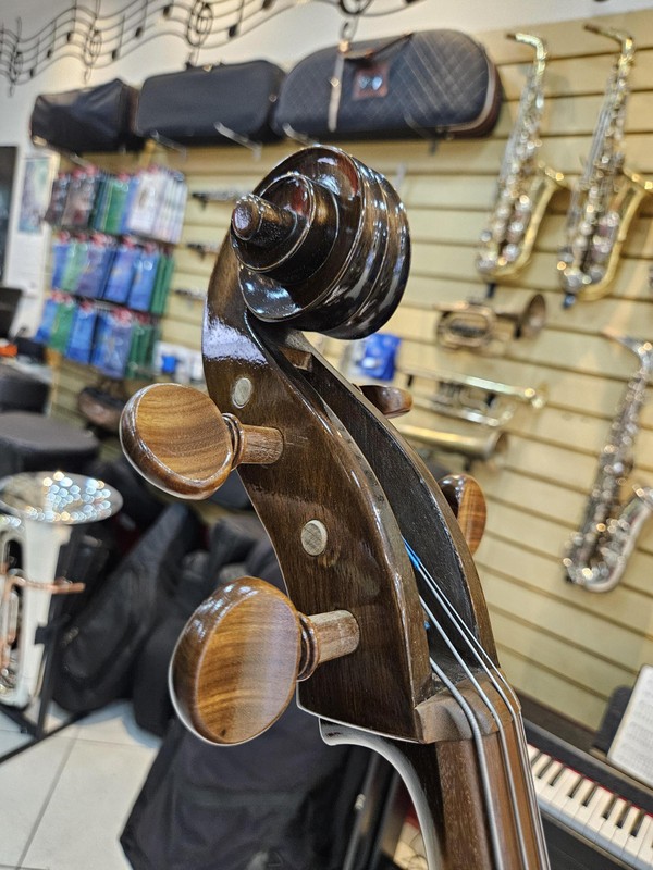 Violoncelo Rolim 4/4 nacional - envelhecido - NOVO