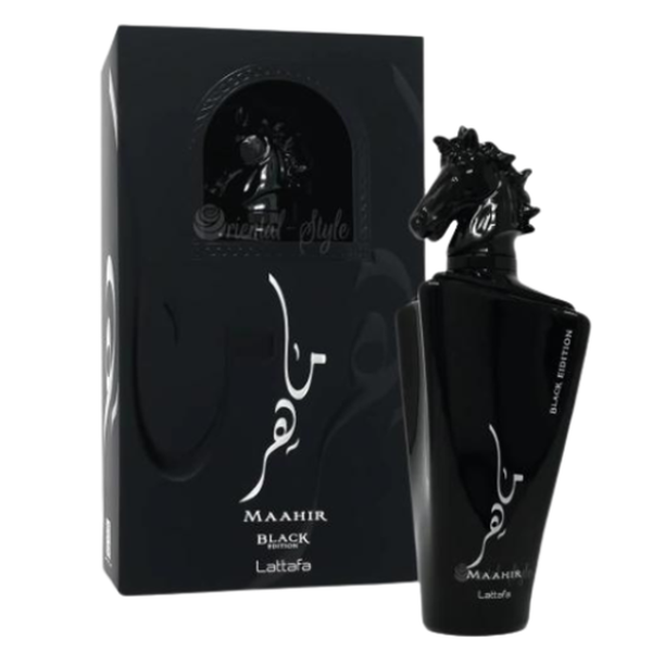 Maahir Black Lattafa Eau De Parfum - 100ml