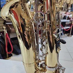 Sax Alto Eagle SA 500 Laqueado com Niquelado - Seminovo