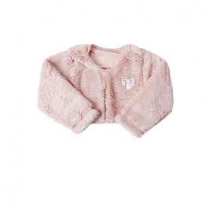 13113 BOLERO BABY INVERNO PARAÍSO ROSA CHÁ 