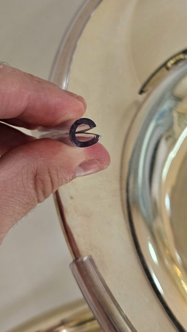 Protetor de Campana para tuba e eufônio - Transparente e Reforçada