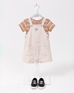 CONJUNTO MALHA FIO TINTO LINHO LION ONDA MARINHA - 1233016