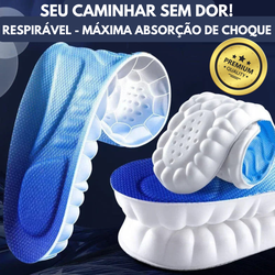 Palmilha Ortopédica 4D - RunFit