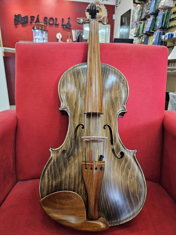 Viola de Arco Nhureson 42 Envelhecido Ajustada Luthier + Mauro Calixto!