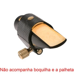 Abraçadeira de couro e cobre boquilha – Free Sax