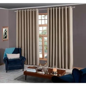 CORTINA M&C CLARICE 2,30 X 3,00 VOIL E FORRO BLACKOUT - CHAMPANHE