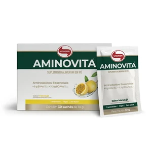 Aminovita - 30 sachês 10g Maracujá - Vitafor
