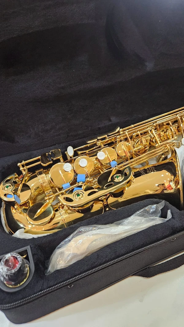 Sax Alto Schieffer NOVO - dourado