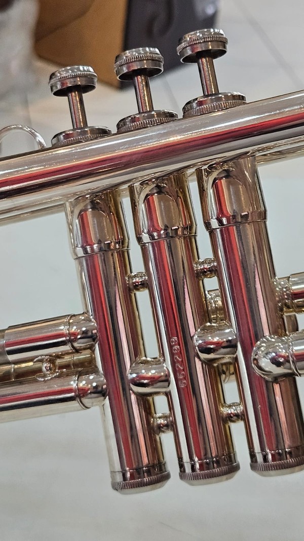 (Raridade) Trompete Holton ST304 Sib - colecionador, prata, original