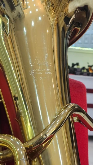 Eufônio Bombardino Weril 3 pistos - sib - usado