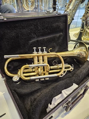 Cornet Yamaha sib com bocal Vicent Bach (Usado, Revisado)