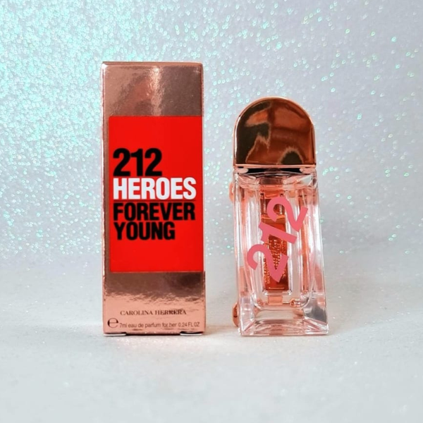 Miniatura 212 Heroes For Her Carolina Herrera Eau de Parfum - 7 ml 